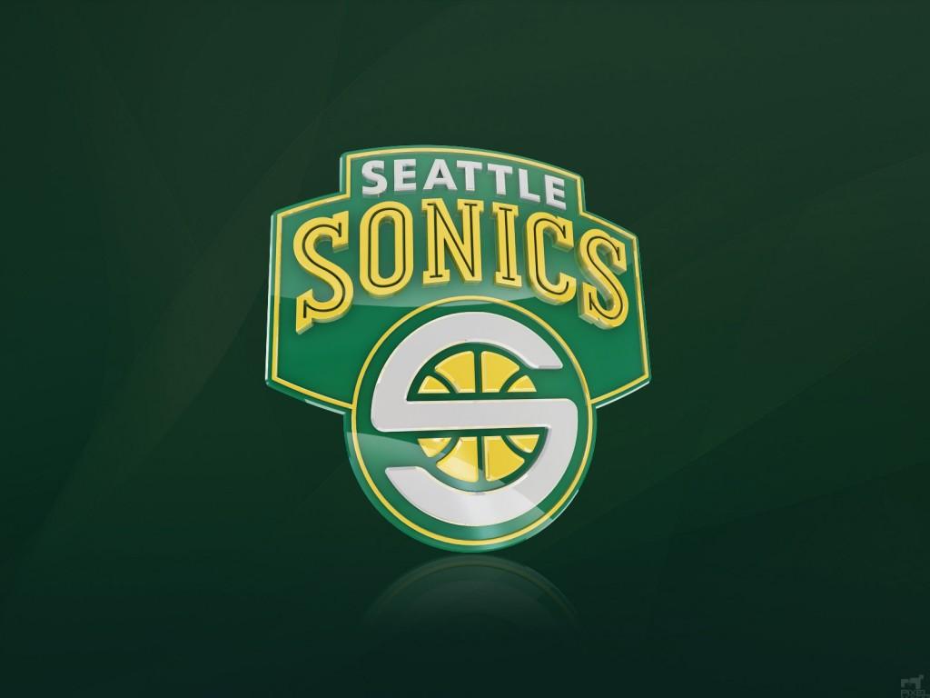 Seattle SuperSonics Logo and Team Wallpaper