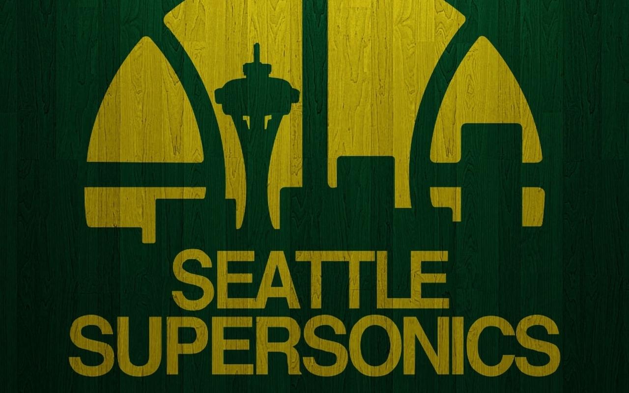 Seattle Supersonics '80s logo Ball Hog Your Game·The
