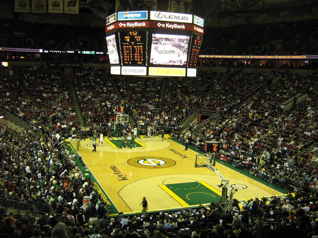 NBA Seattle Supersonics- Bostons Celtics. Bjørn Giesenbauer