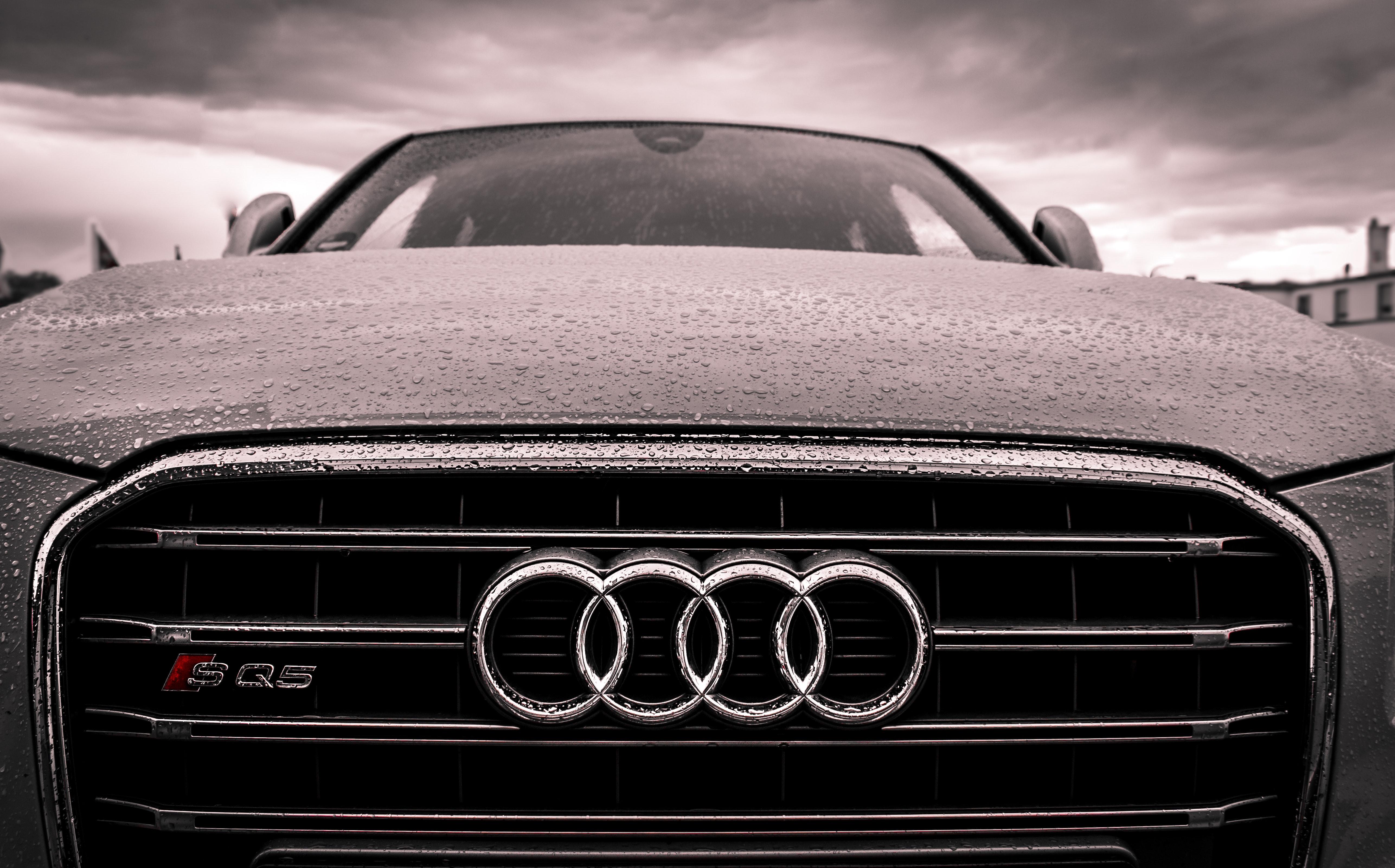 Audi Black and Chrome Grille · Free