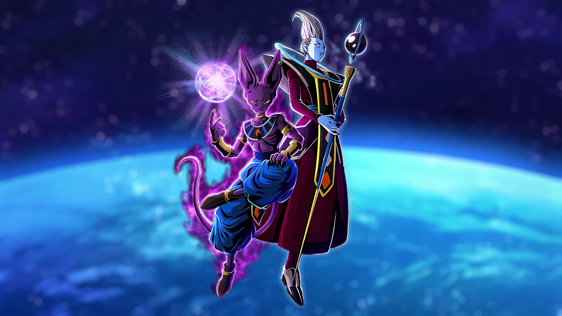 DBS Beerus & Whis Live Wallpapers Free.