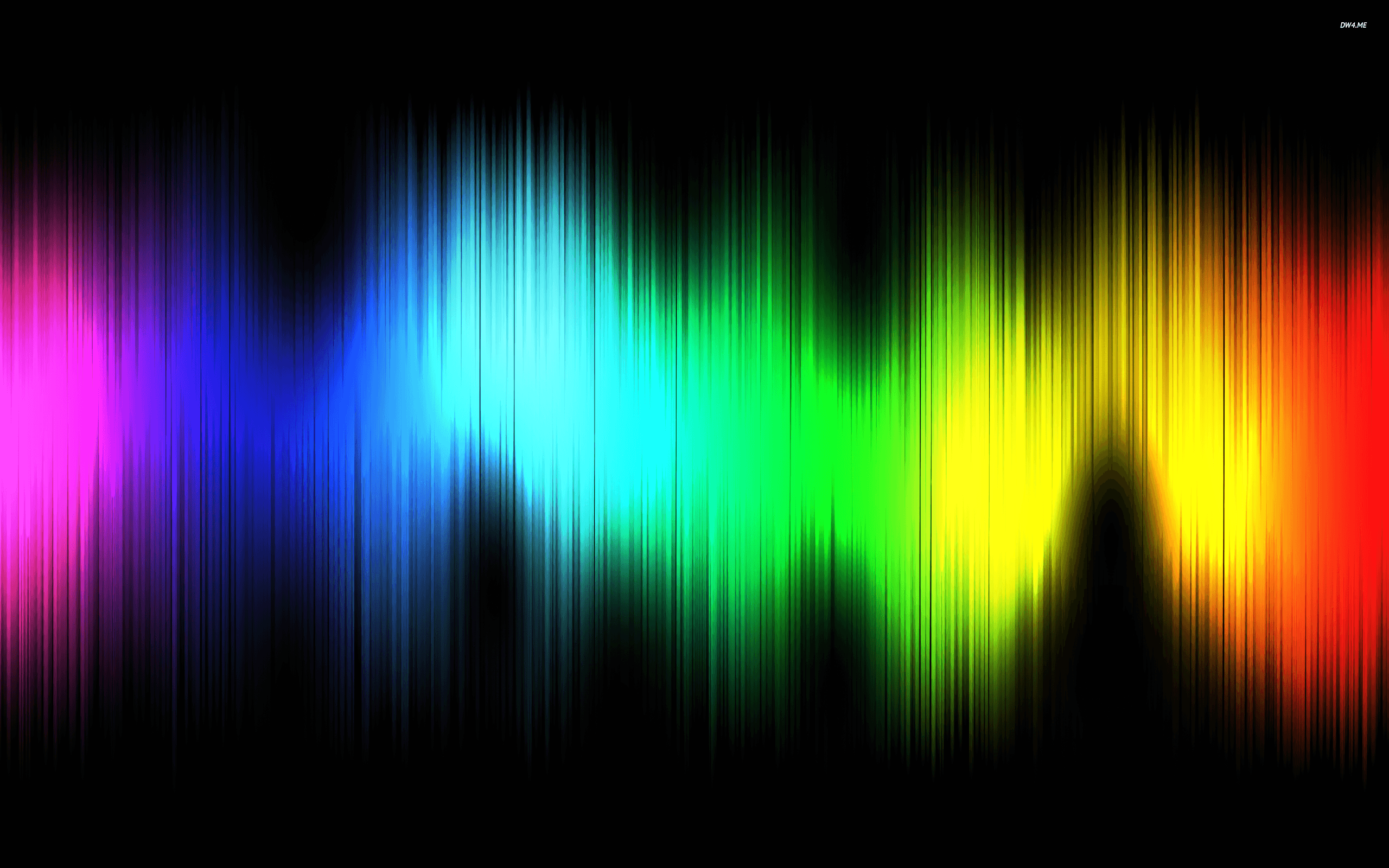 Colorful sound waves wallpaper Art wallpaper