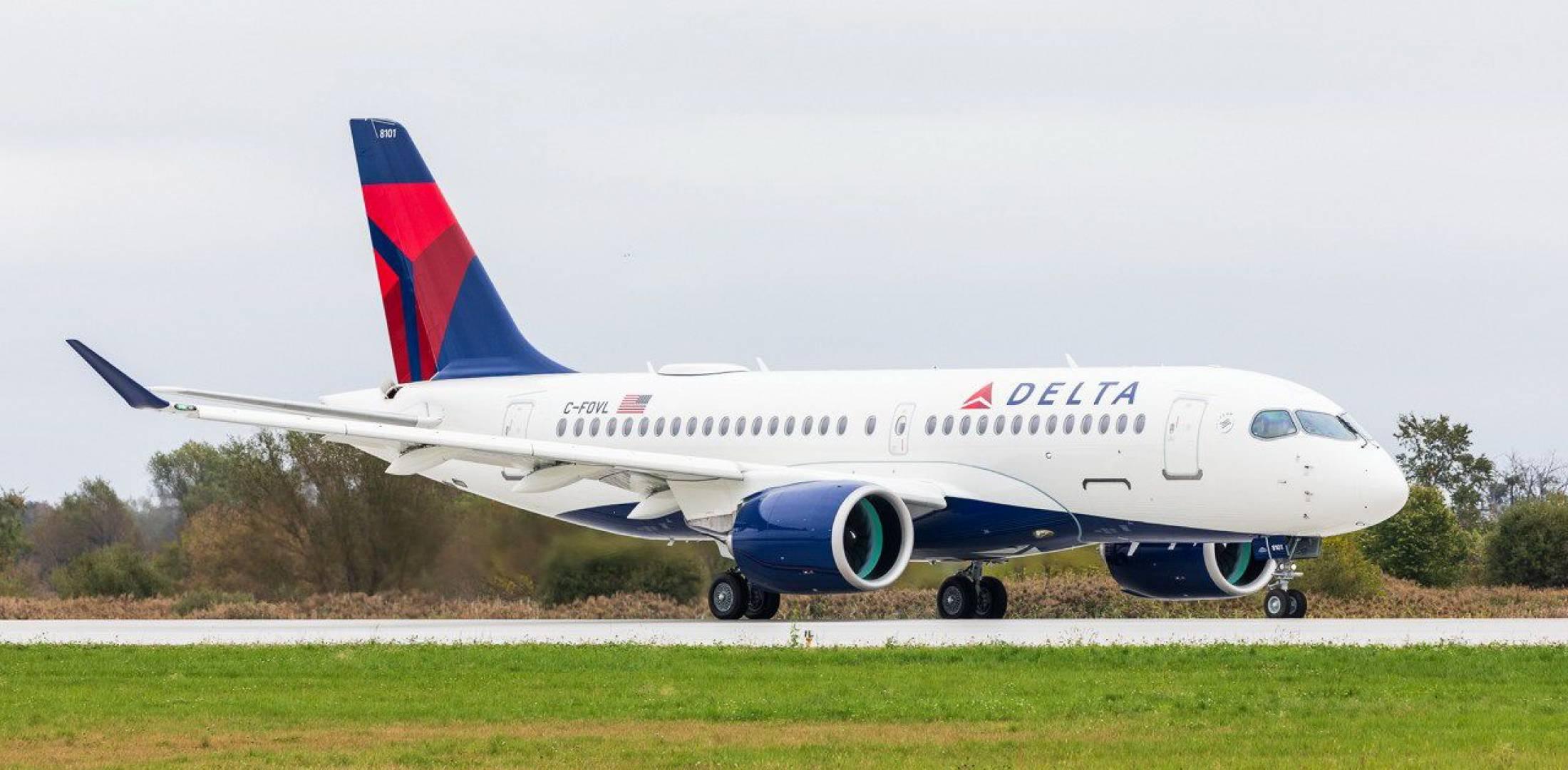 Delta Schedules & Puts First Airbus A220 On Sale!