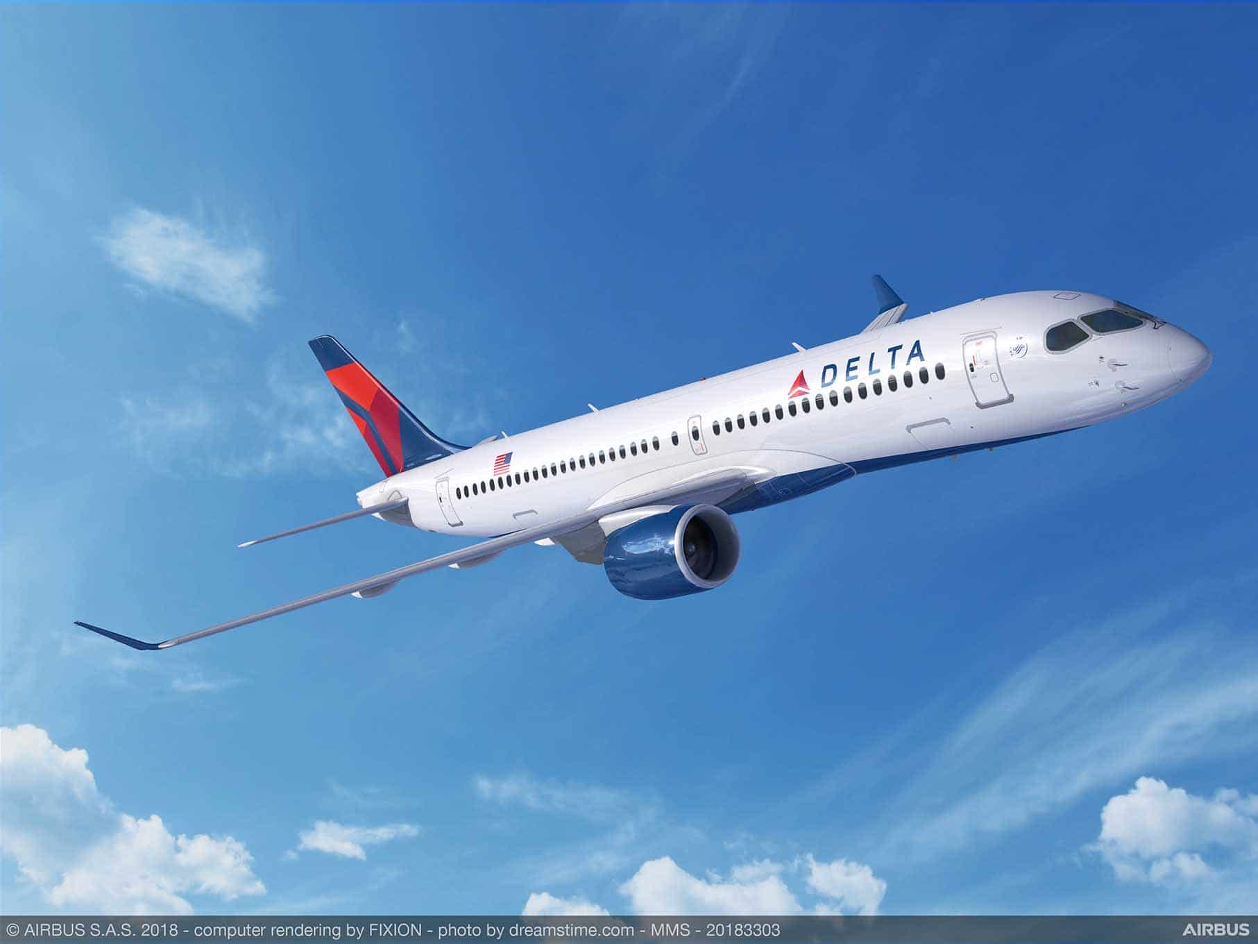 Delta Air Lines books order for additional 15 Airbus A220 aircraft