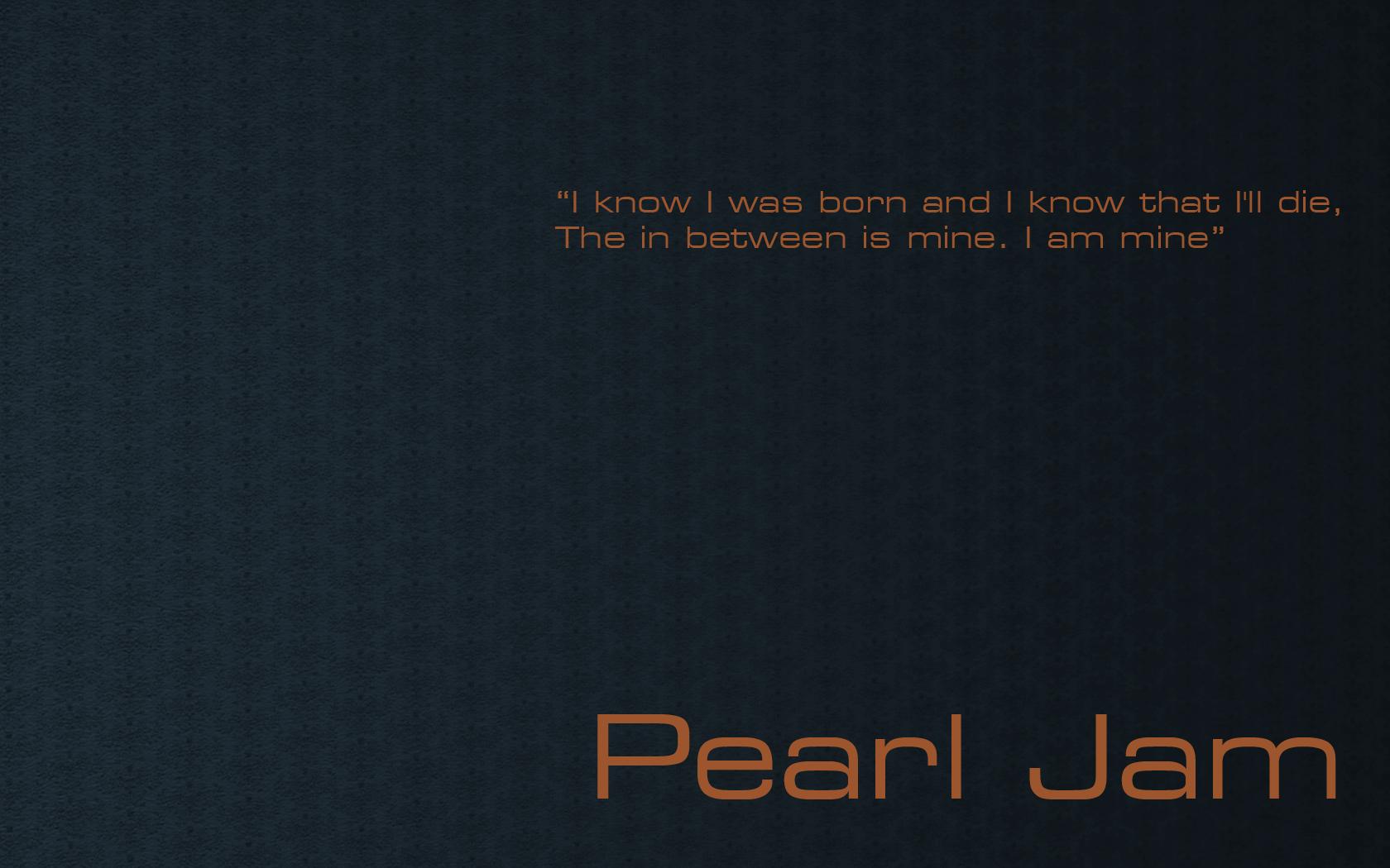 Pearl Jam Wallpaperx1050