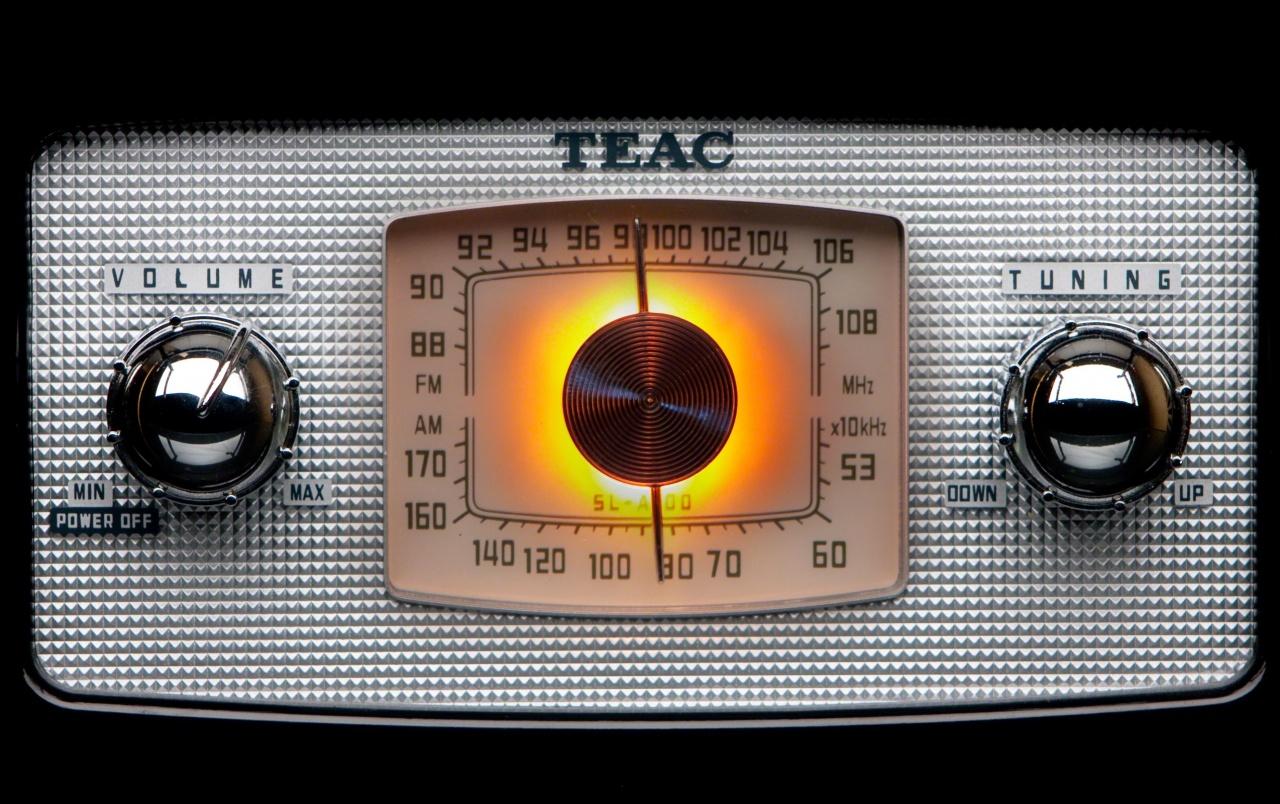 Analog TEAC Radio wallpaper. Analog TEAC Radio