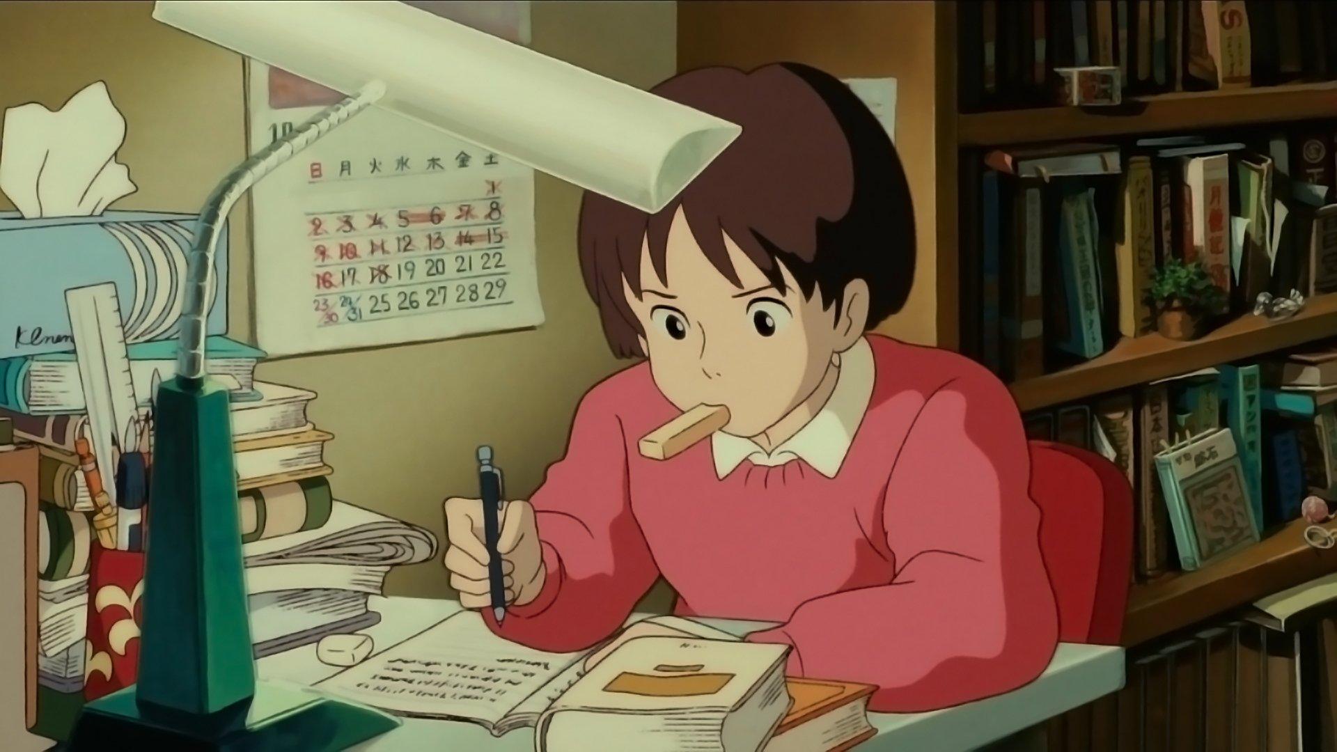 Download Anime Whisper Of The Heart HD Wallpaper