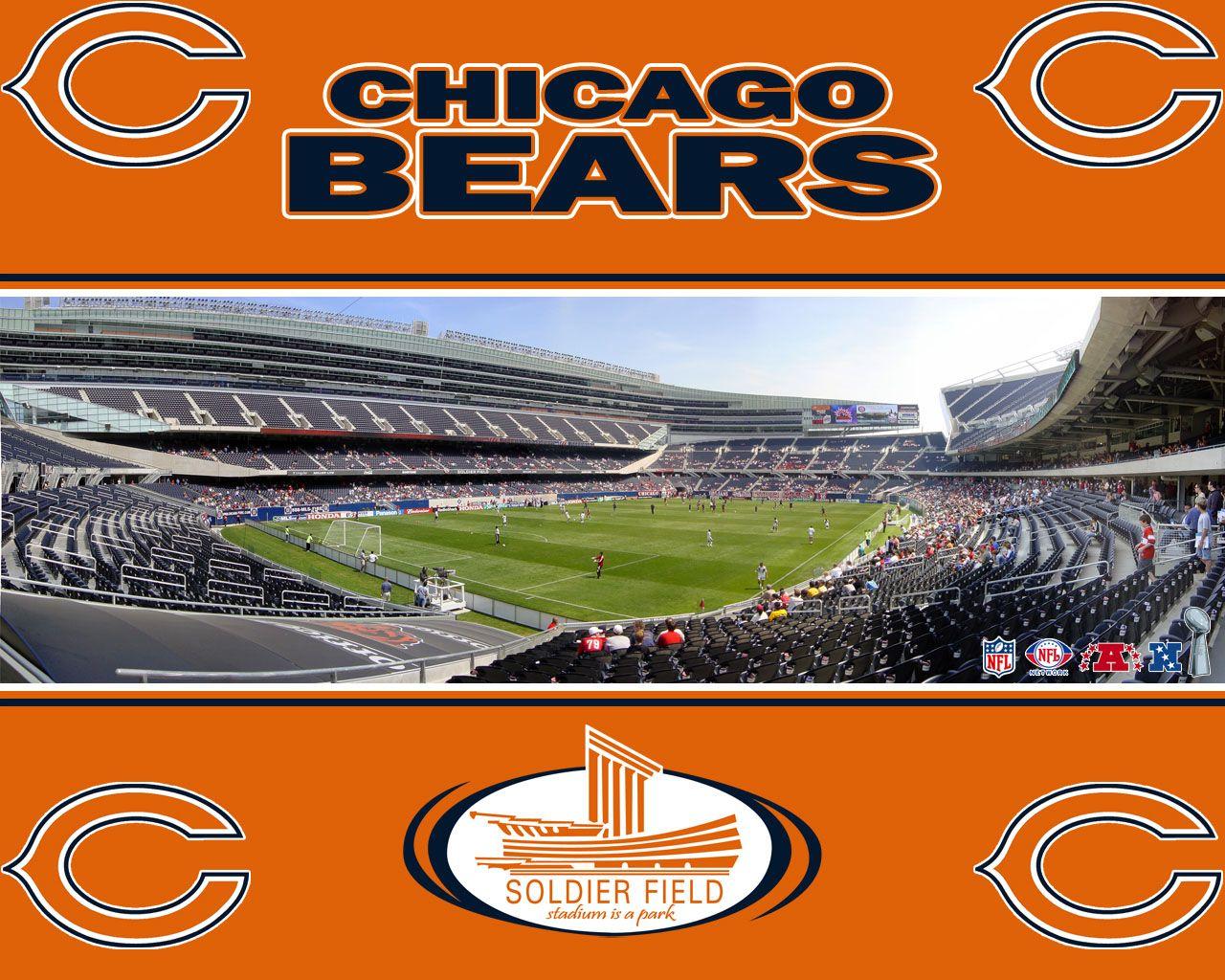 soldier field chicago bears stadium wallpaper 1280x1024 photo