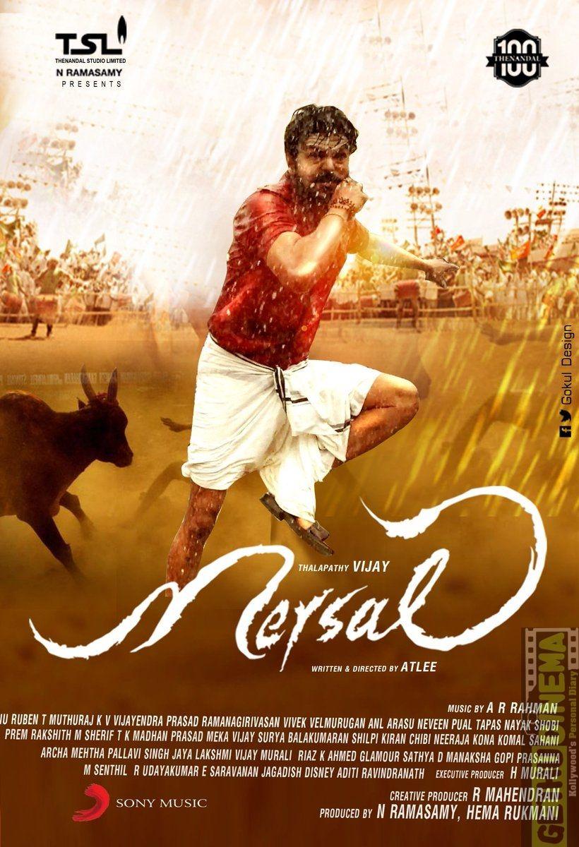 Mersal Tamil Movie HD Fan Made Design Posters. Vijay Thalapathy