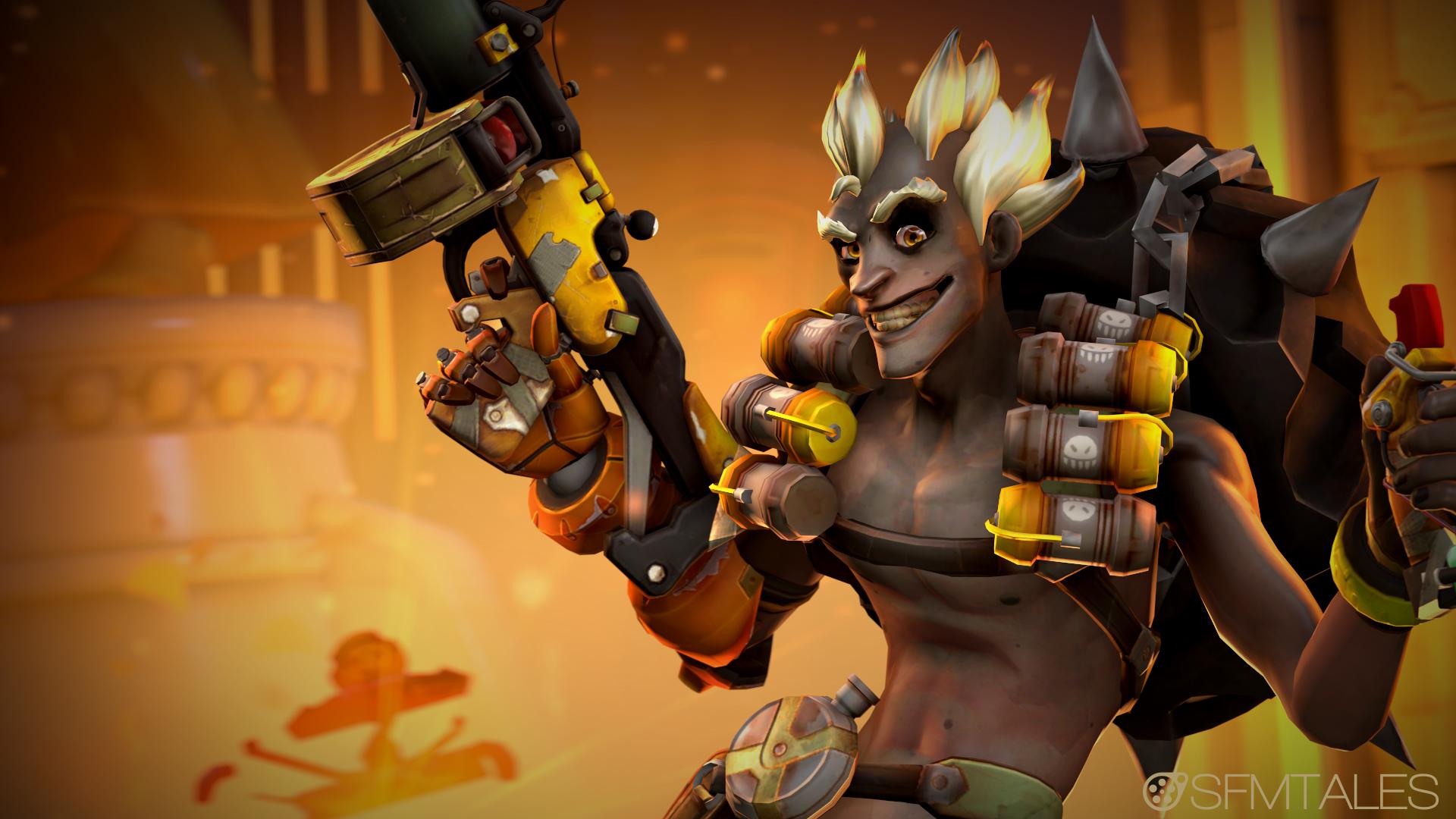 Junkrat Wallpaper HD Background, Image, Pics, Photo Free