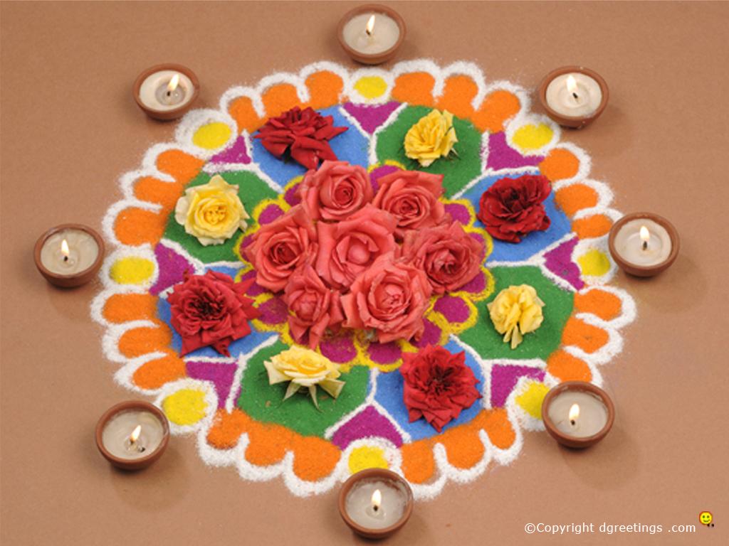 Beautiful Diwali Rangoli Wallpapers