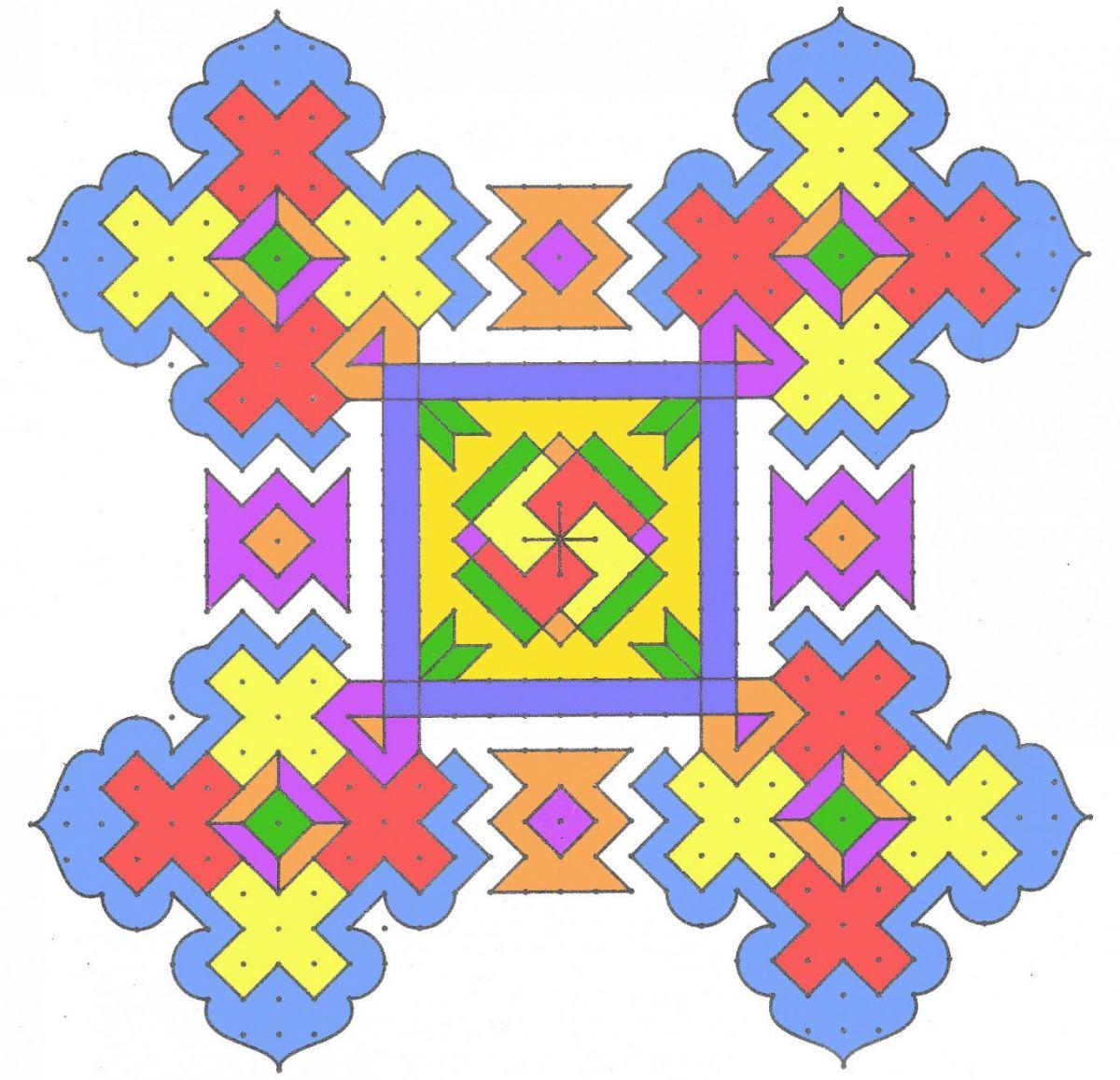 Beautiful Rangoli Designs hd image