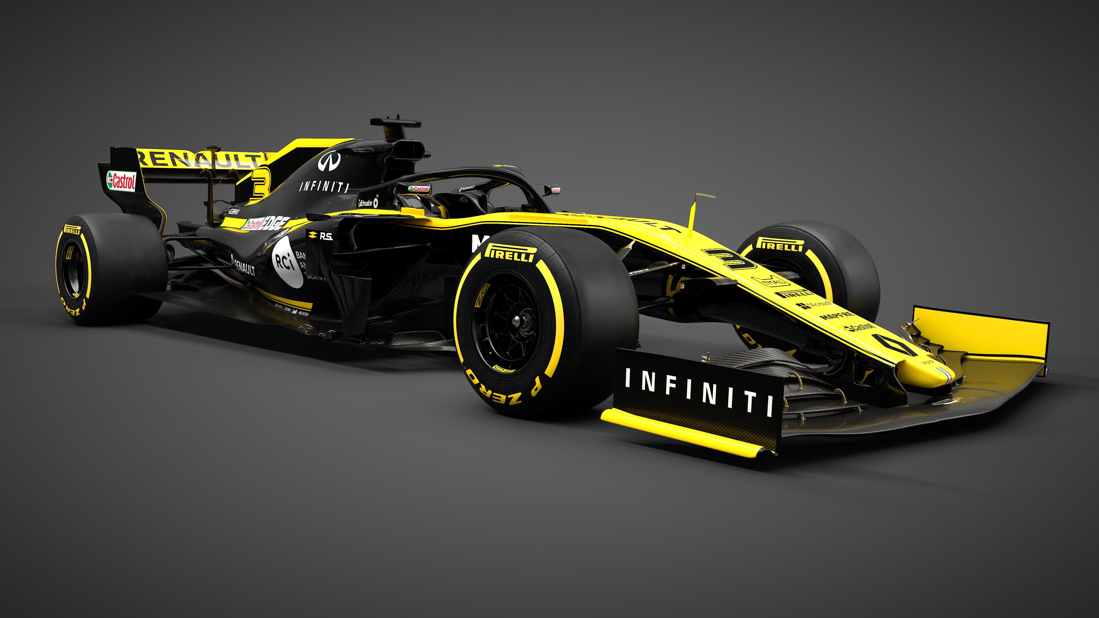 Renault RS19 F1 car launch picture