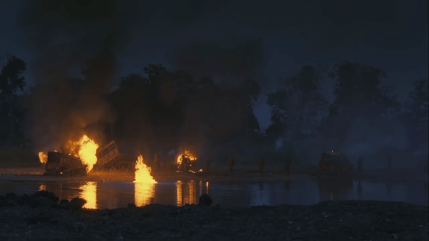Band of Brothers has some damn fine cinematography
