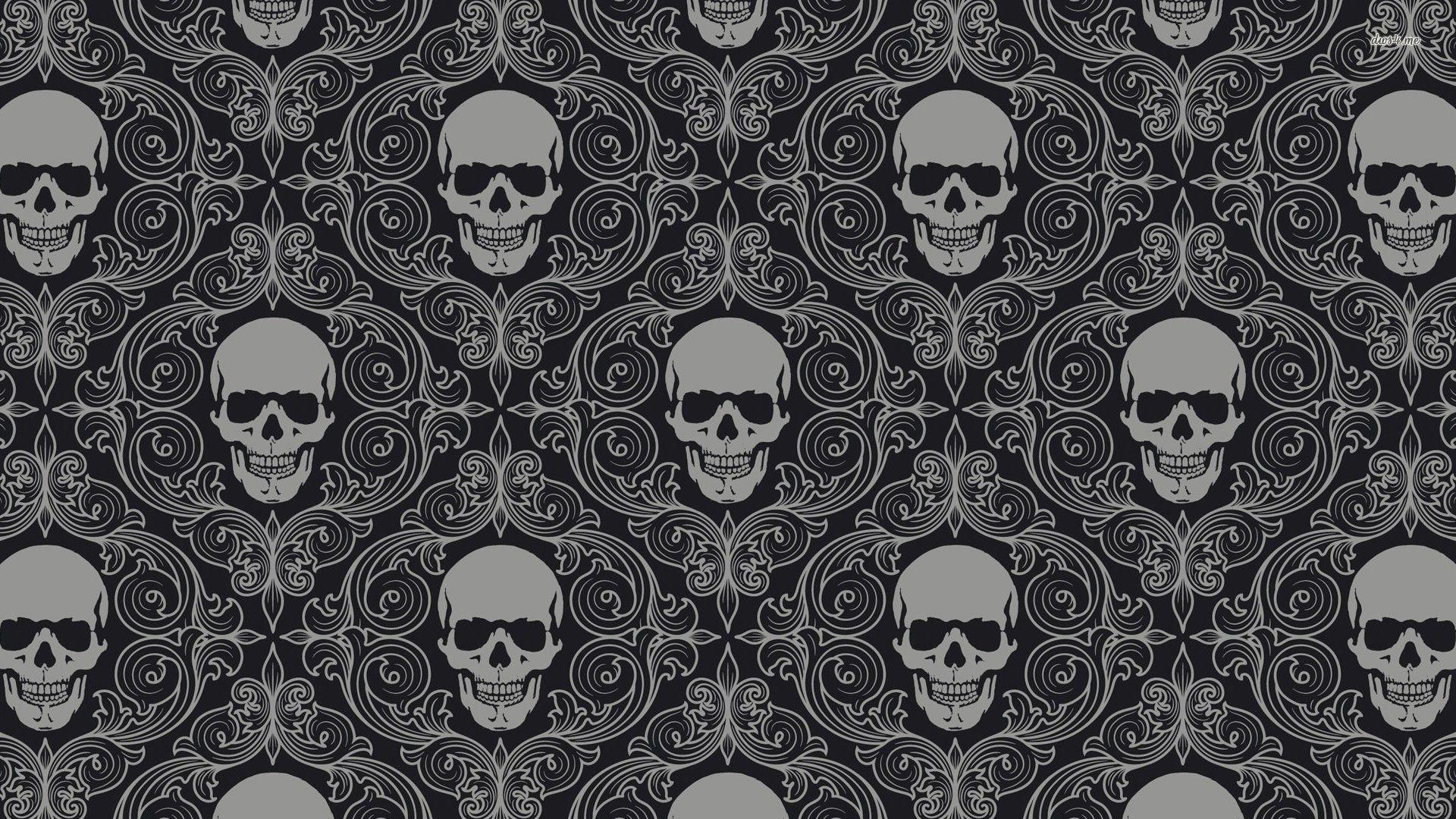 Skulls Wallpaper HD background picture