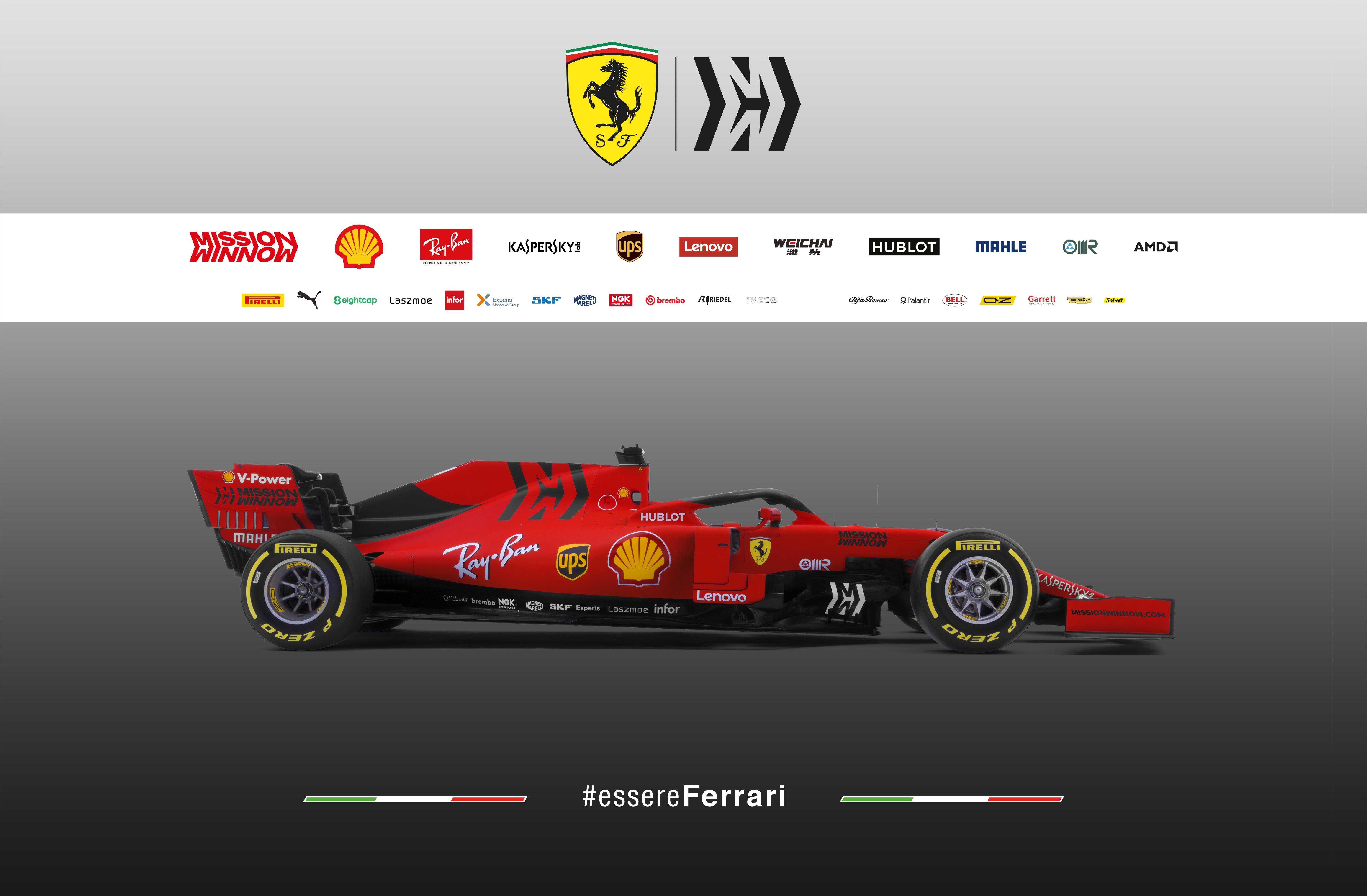 Ferrari SF90 F1 car launch picture