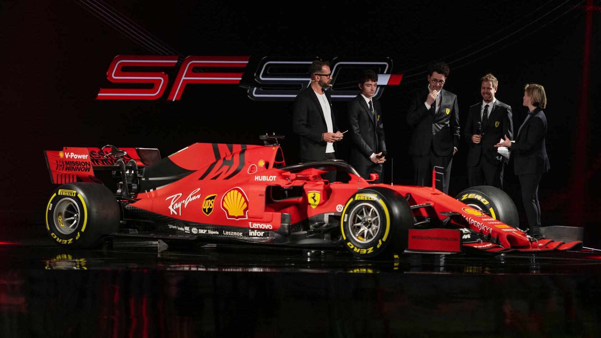 Ferrari Unveils Latest F1 Racer To Challenge Mercedes AMG