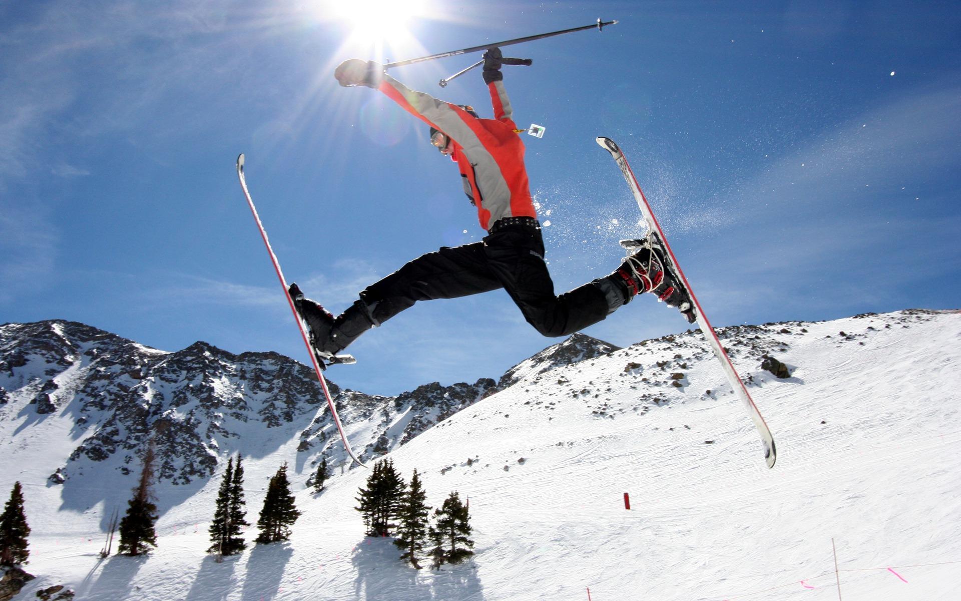 Ski Jump Wallpaper Ski Sports Wallpaper in jpg format for free download