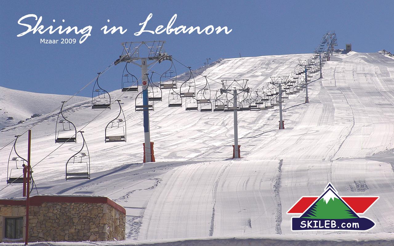 Ski Lebanon wallpaper by SKILEB.com