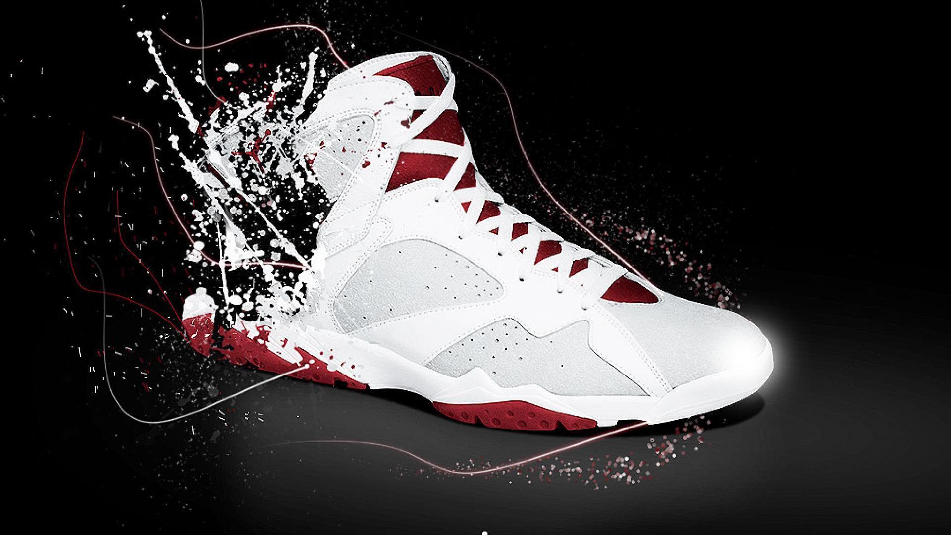 Jordan Sneakers Wallpaper HD Widescreen Background