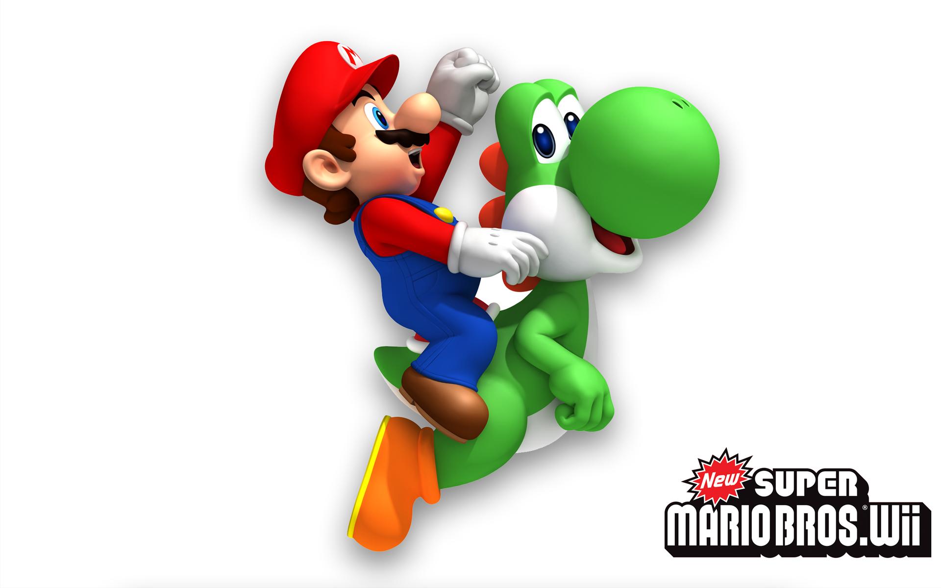 New Super Mario Bros Wii wallpaper