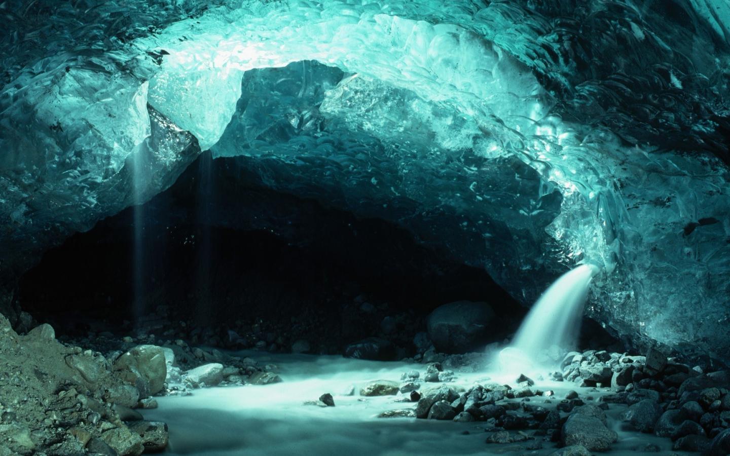 Ice Caves Wallpaper 3 X 1080