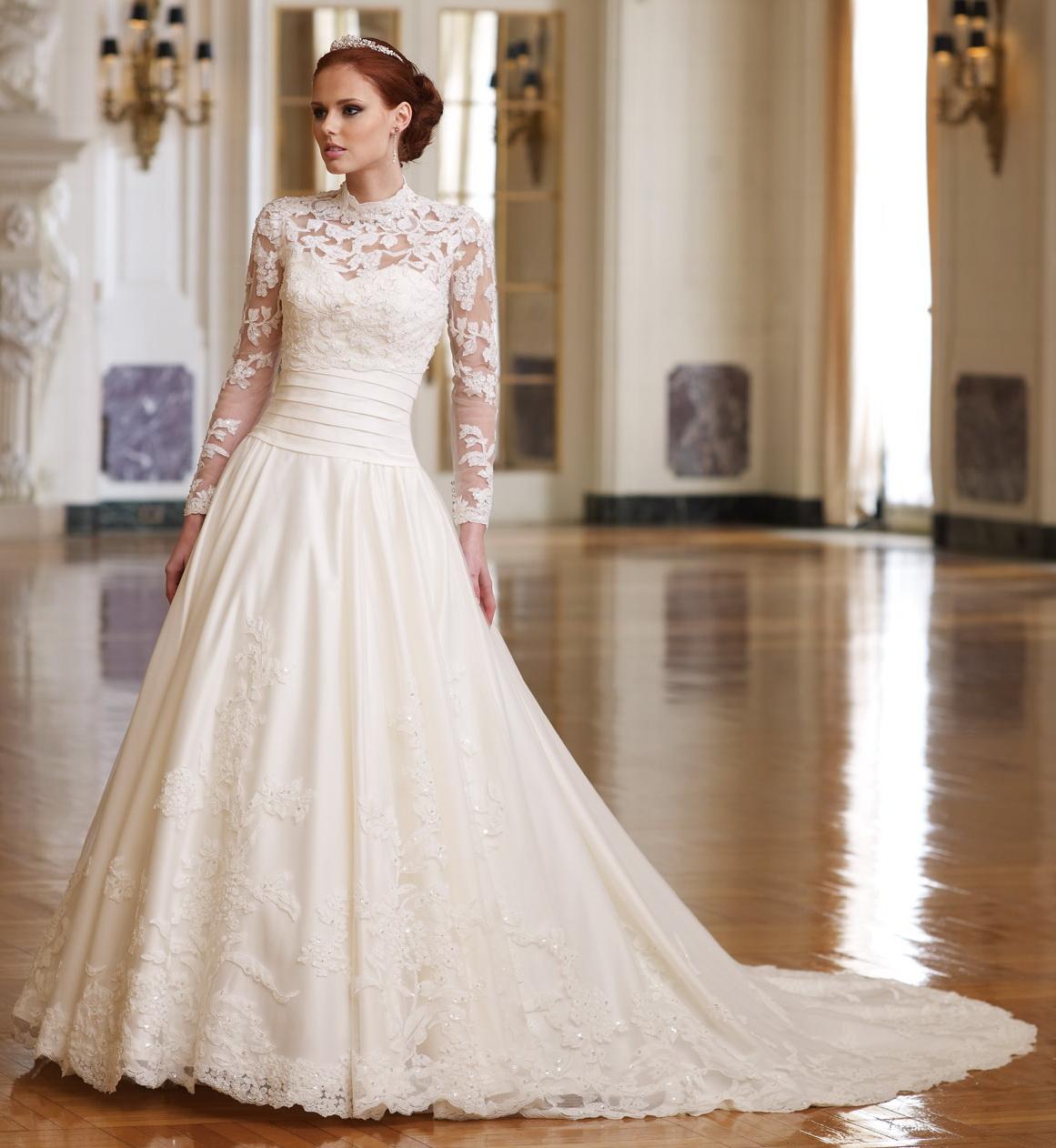 Lace Wedding Dress HD Wallpaper, Background Image