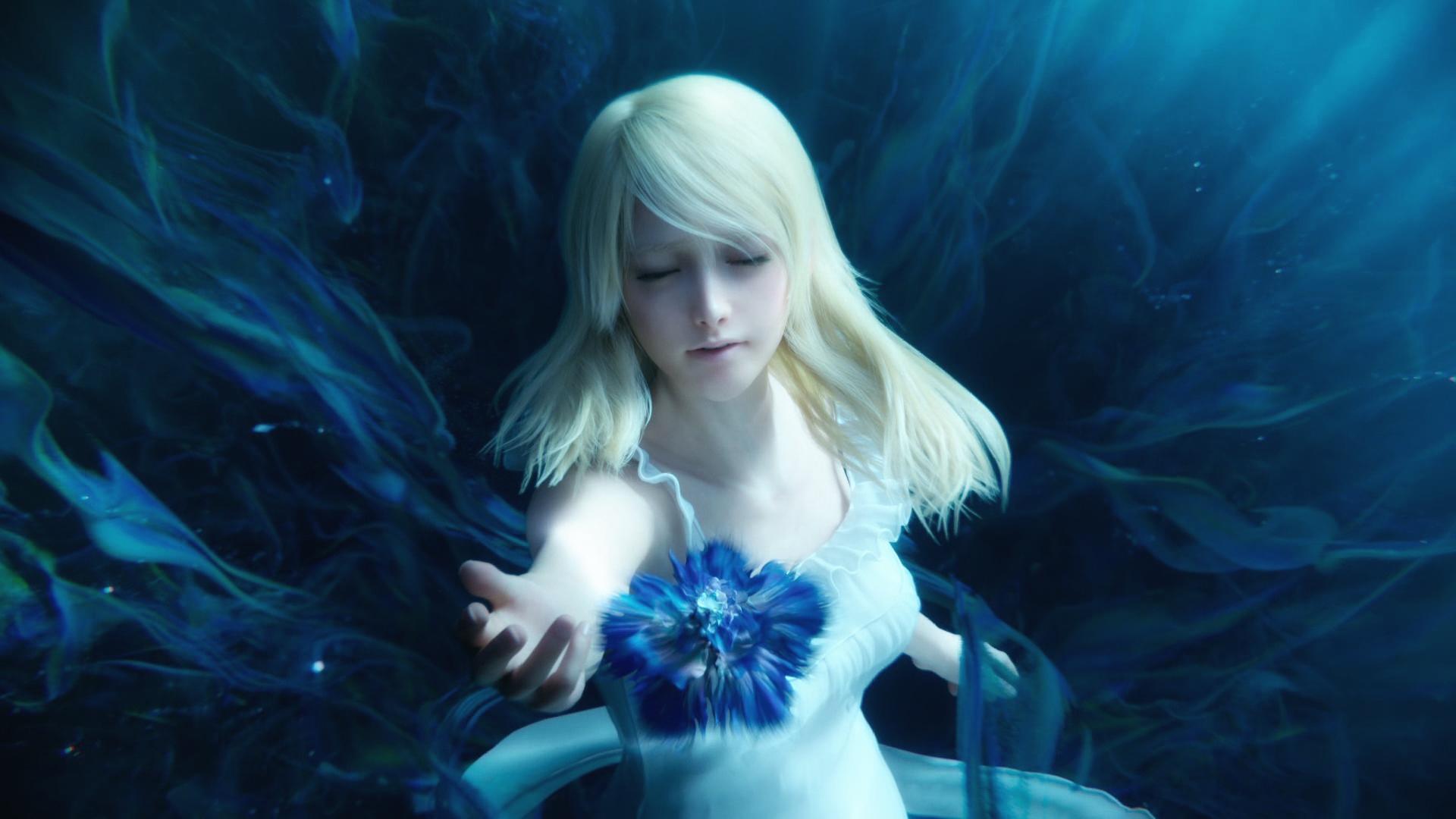 Download 1920x1080 Lunafreya Nox Fleuret, Final Fantasy Xv, Blonde