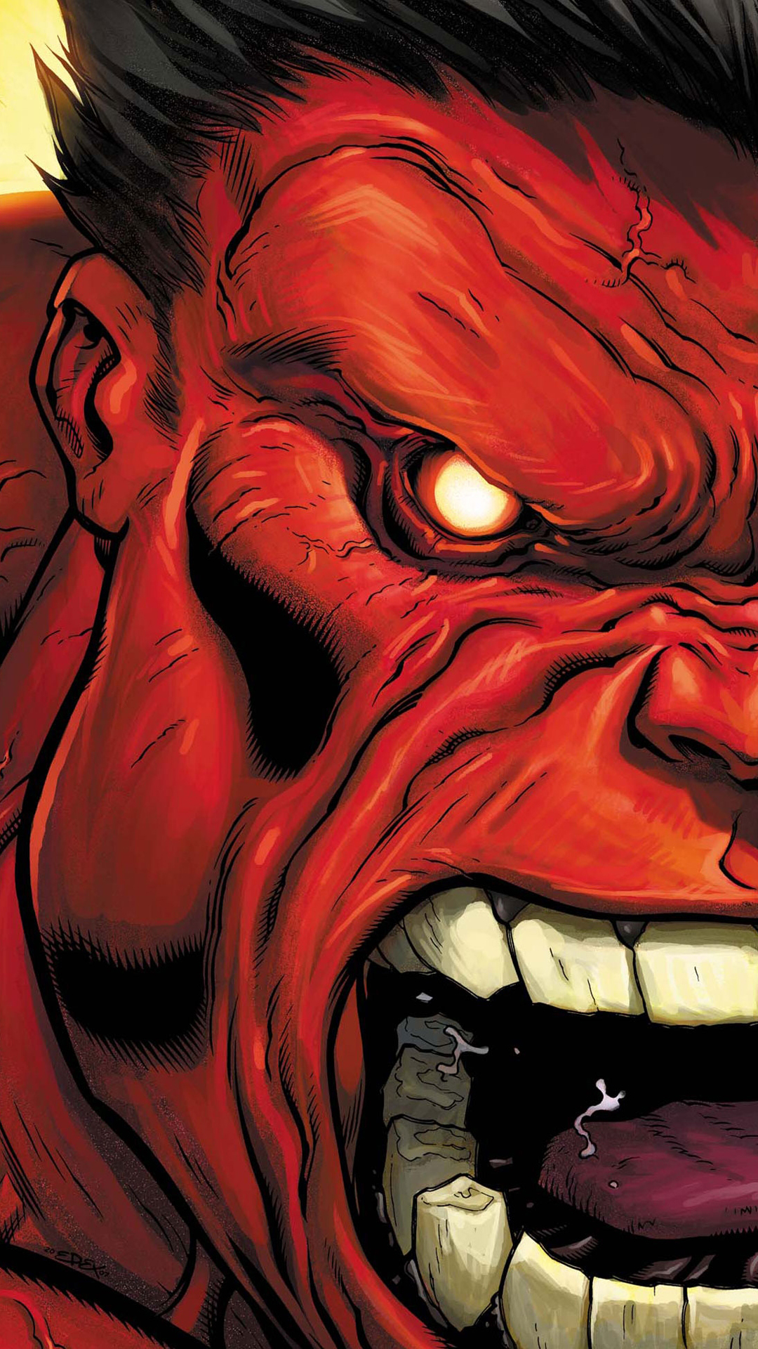 Hulk red face HTC HD wallpaper htc one wallpaper