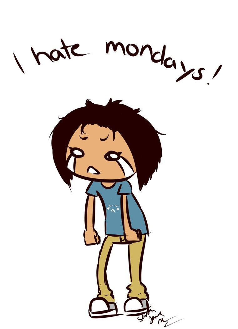 I Hate Mondays Garfield Wallpaper