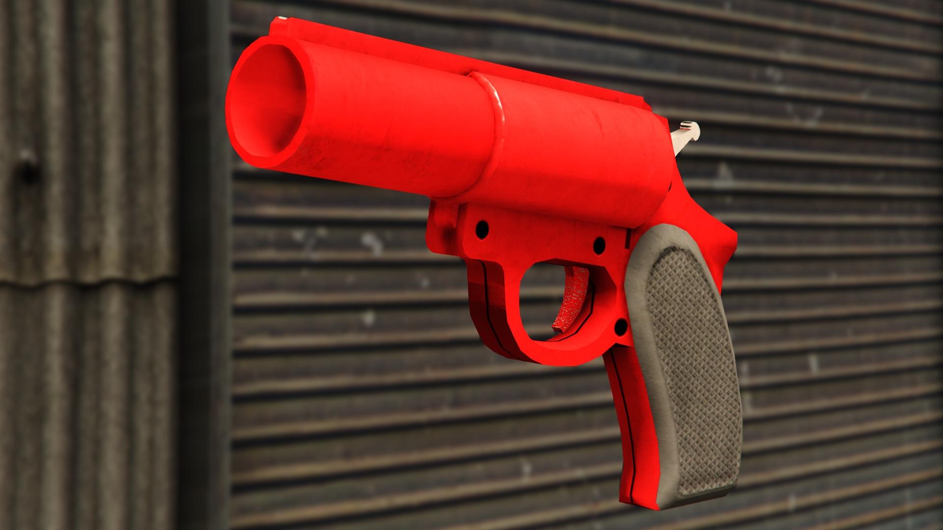 Flare Gun V Weapons Database Theft Auto V
