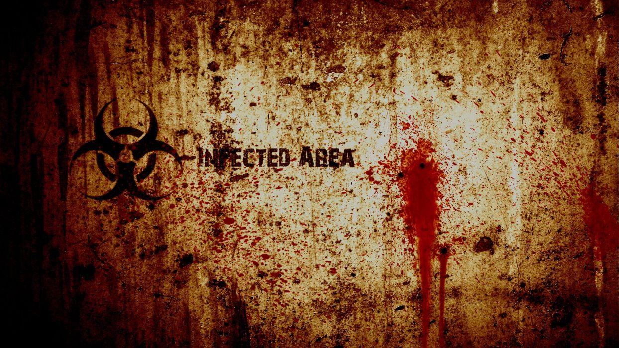 Blood biohazard grunge wallpaperx1080