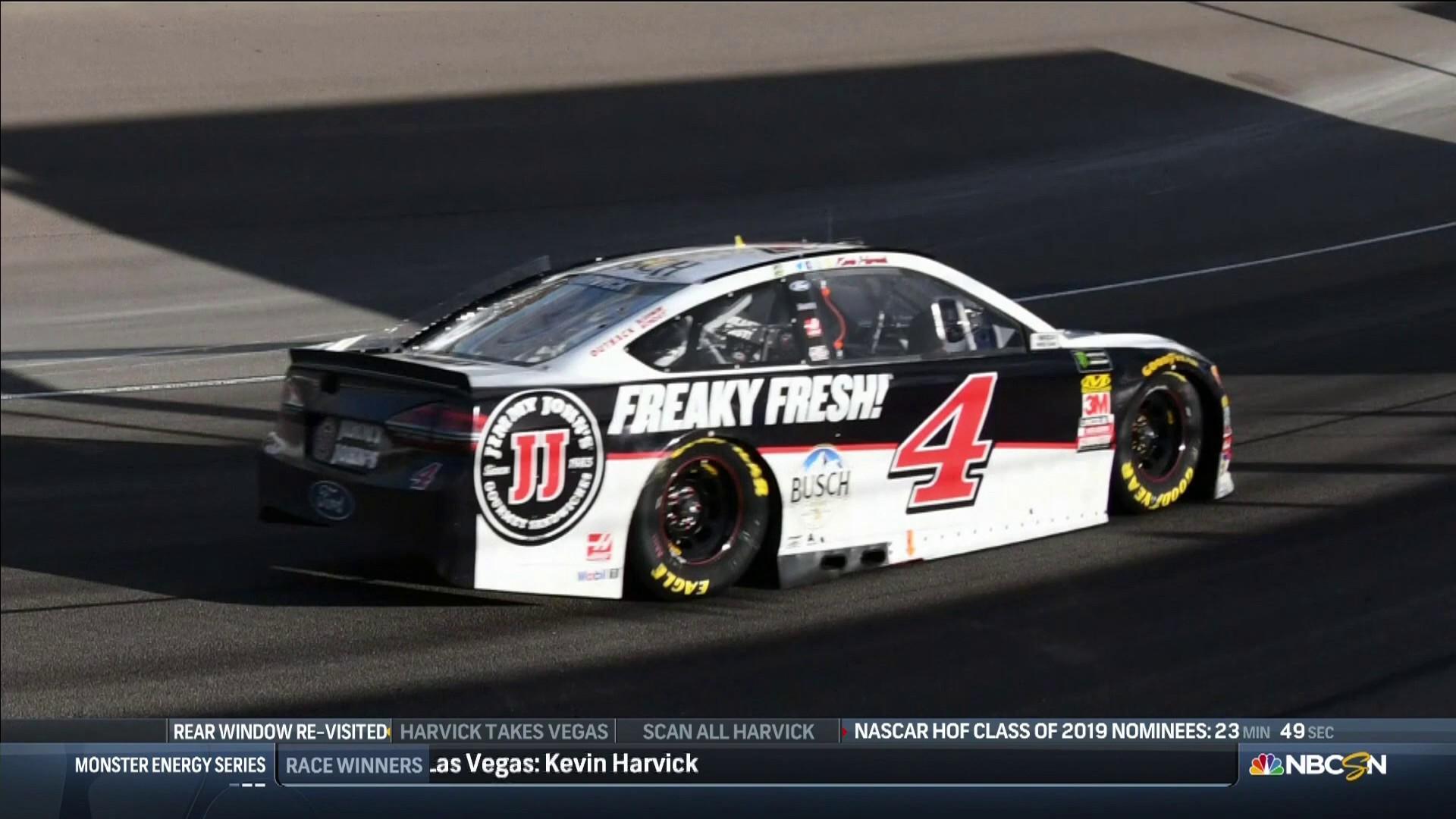 Kevin Harvick could be penalized over rear window controversy. NBC