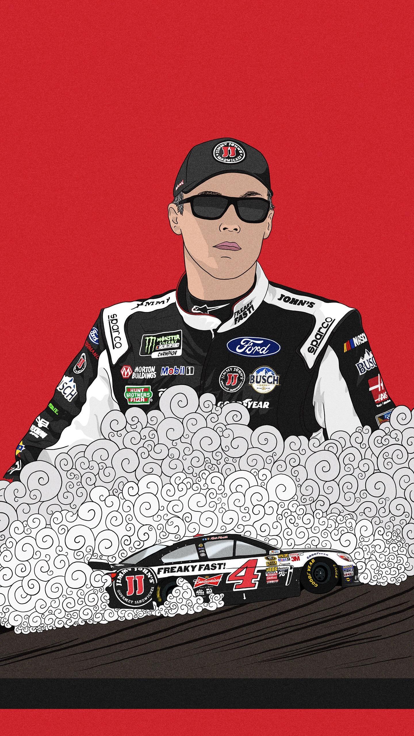 For Any Harvick Fans Out There [Phone Wallpaper]