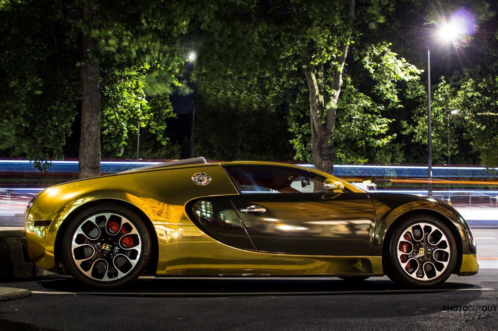 Gold Bugatti Veyron Car Wallpaper Free Gold Bugatti Veyron