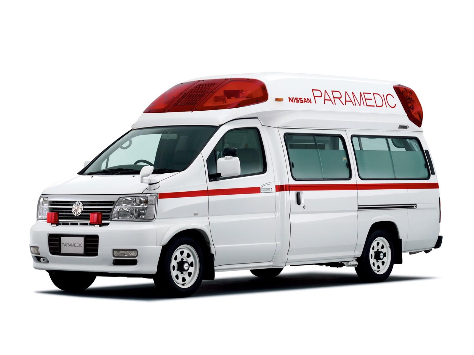 Nissan Elgrand Paramedic E50 Ambulance Emergency Wallpaper