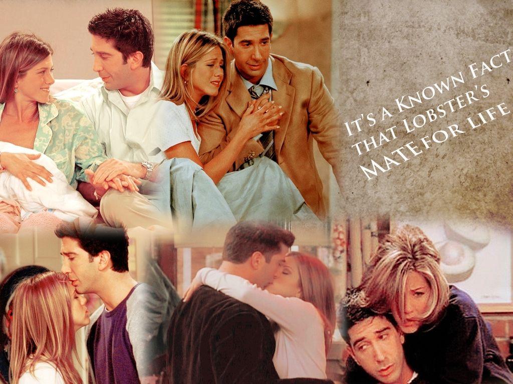 Friends Wallpaper: Lobsters mate for life wall. Ross and rachel, I love my friends, Friends show