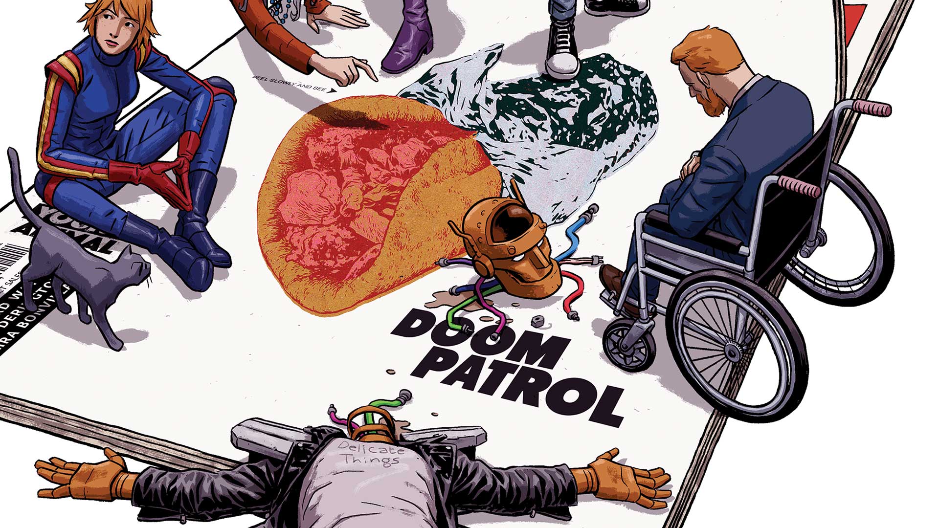 Heroes and Gyros: Gerard Way Bites into Doom Patrol