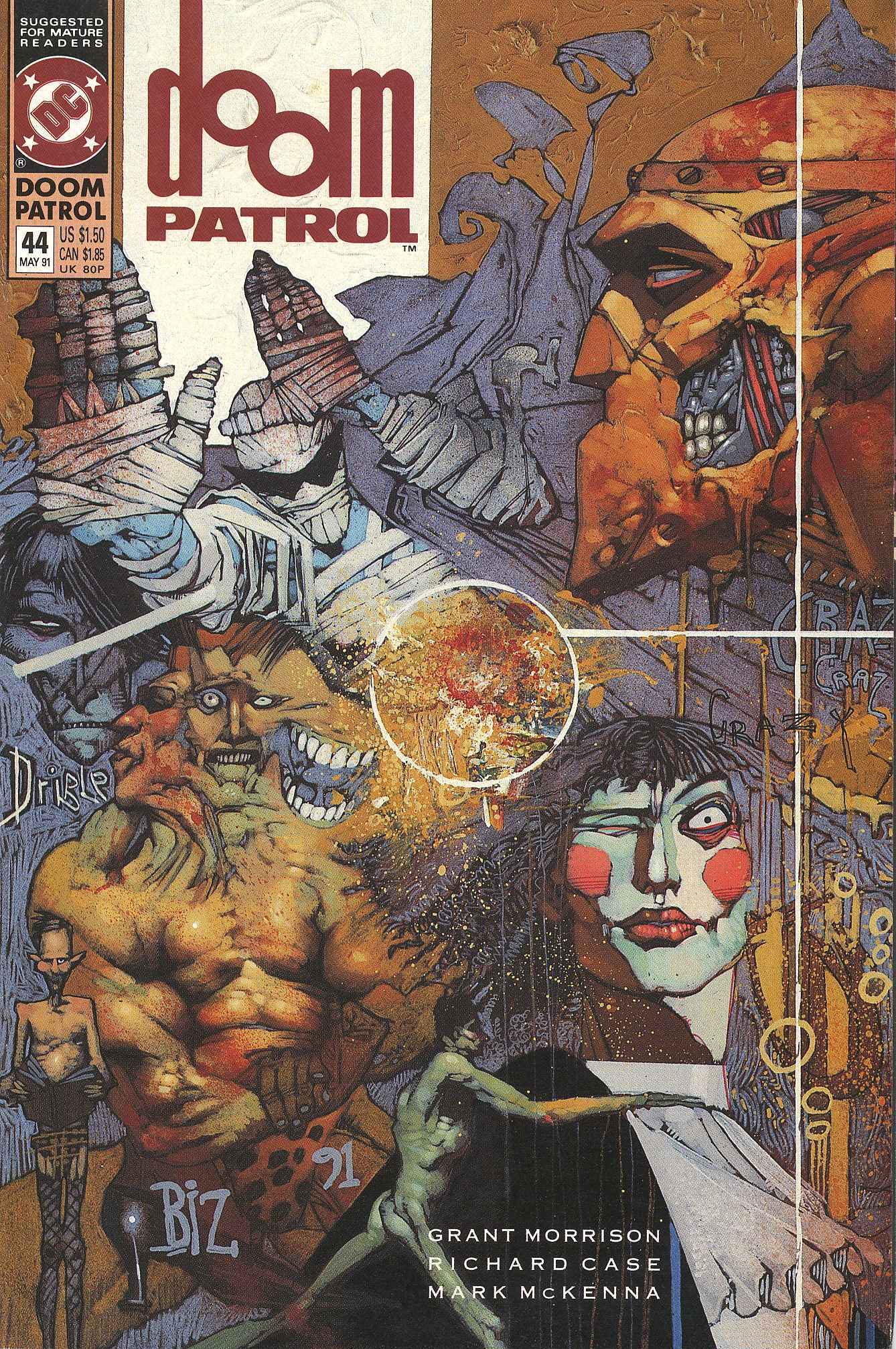 Grant Morrison's Doom Patrol image Doom Patrol Cover HD wallpaper