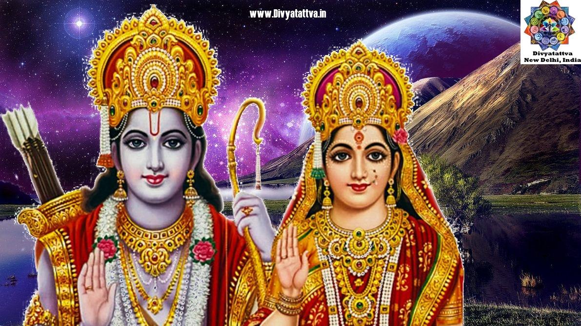 Lord Rama Sita HD Wallpaper Ramayan Hindu Gods Picture Background
