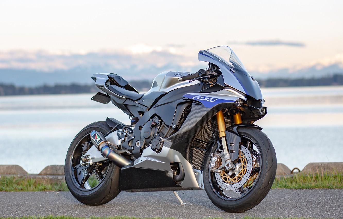 Wallpaper design, style, motorcycle, Yamaha R1M image for desktop