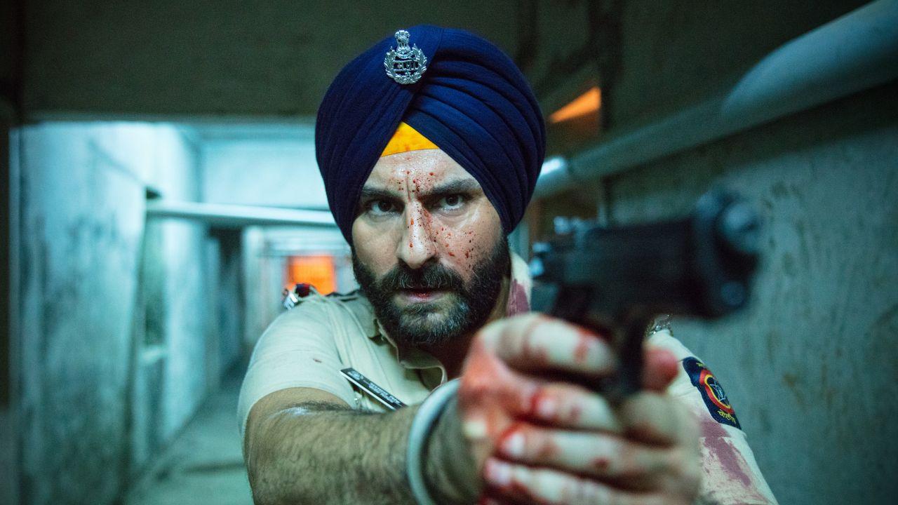 Wallpaper Sacred Games, Saif Ali Khan, Netflix series, 2018, 5K, TV