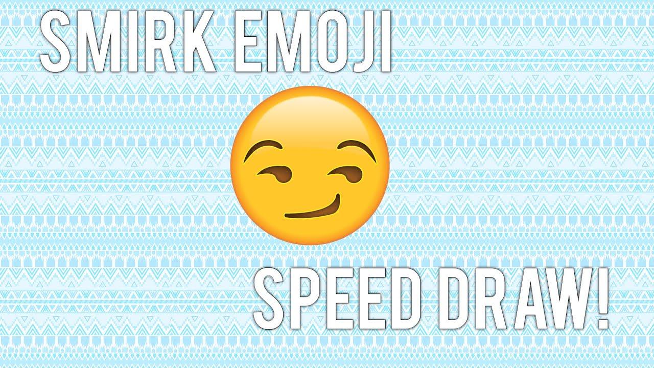 Smirking Face Emoji Wallpaper