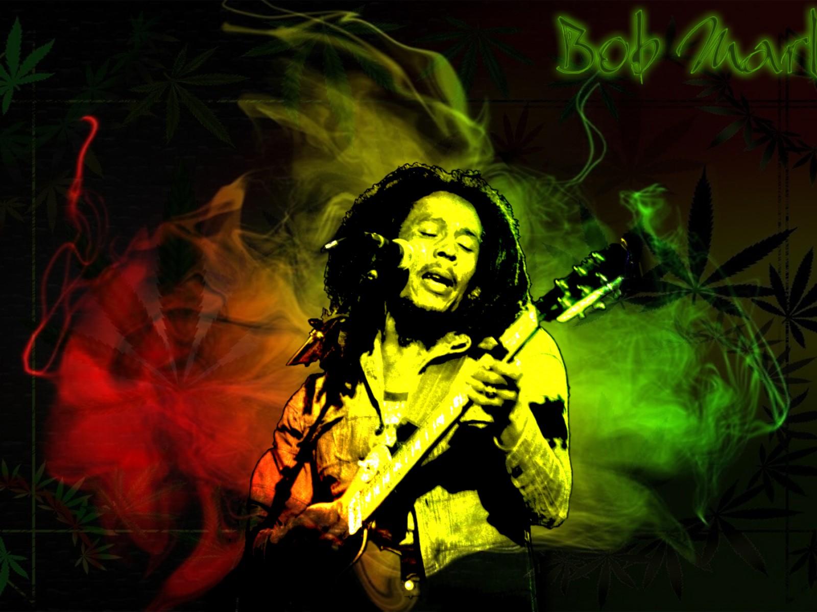 Bob Marley Wallpaper Weed Wallpaper