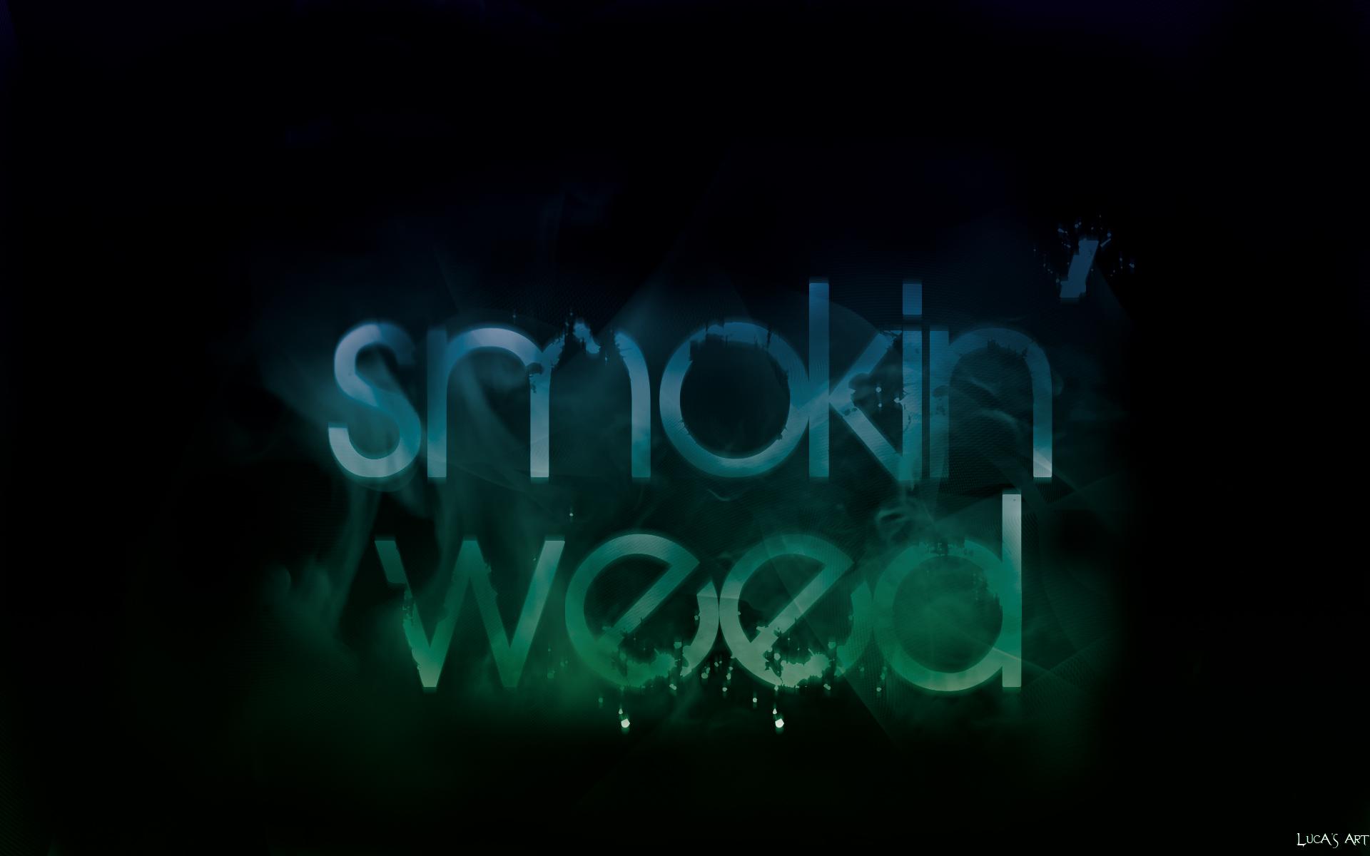 Smoking Weed Wallpaper