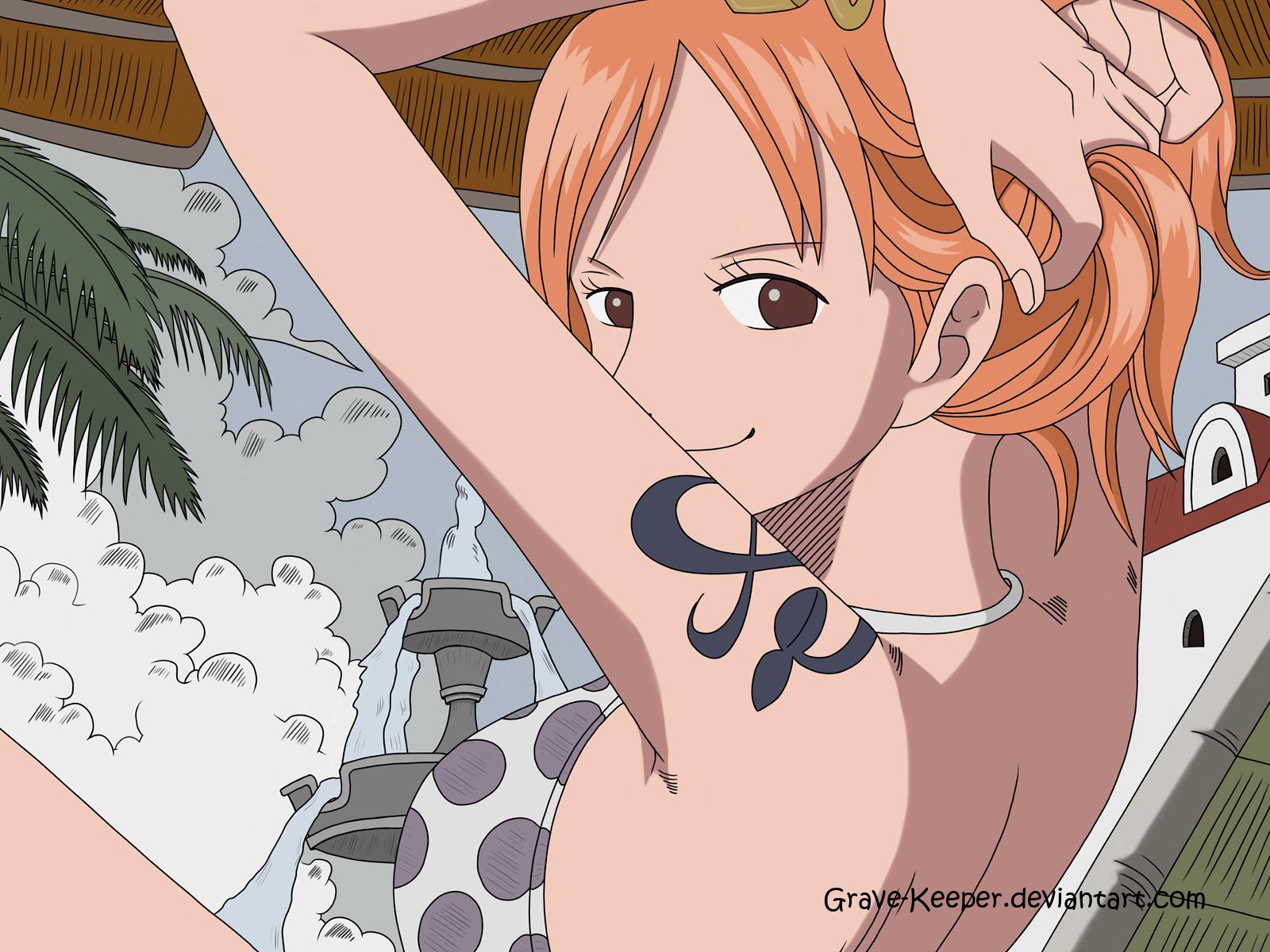 chinese new year: one piece wallpaper nami
