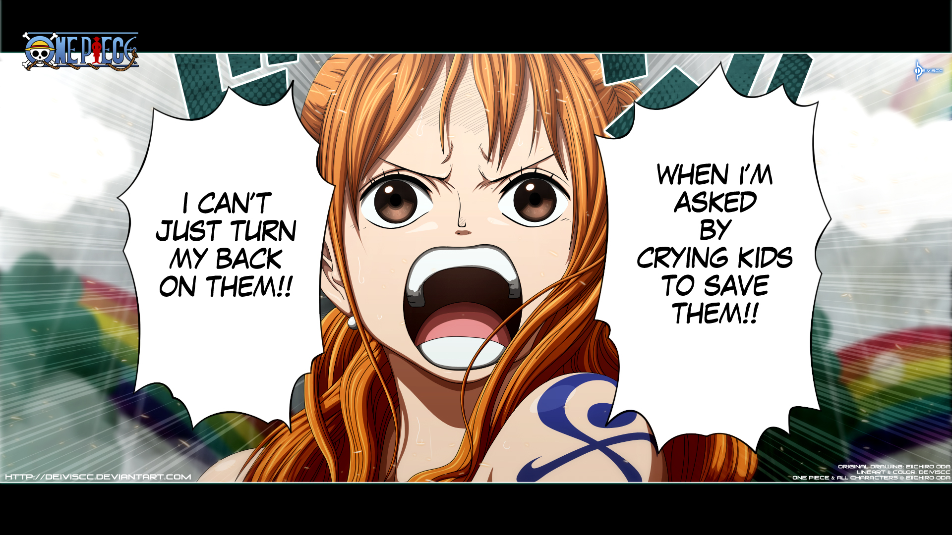 One Piece image Nami (>w<) HD wallpaper and background photo