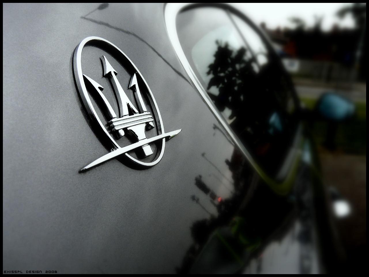 Maserati Cars Steel Logo Maserati Cars Logo HD Wallpaper