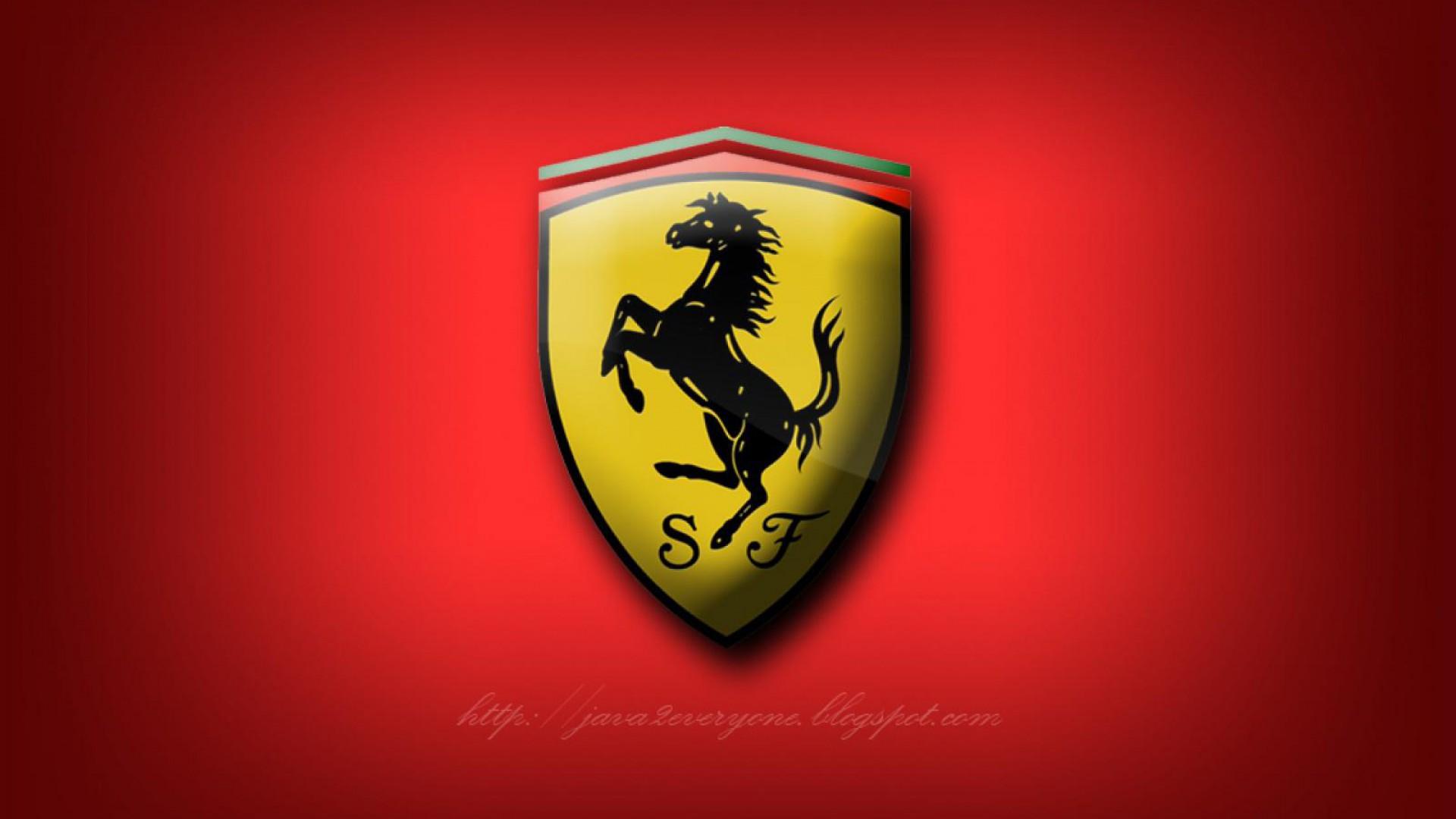 Logo Ferrari Car. Wallpaper