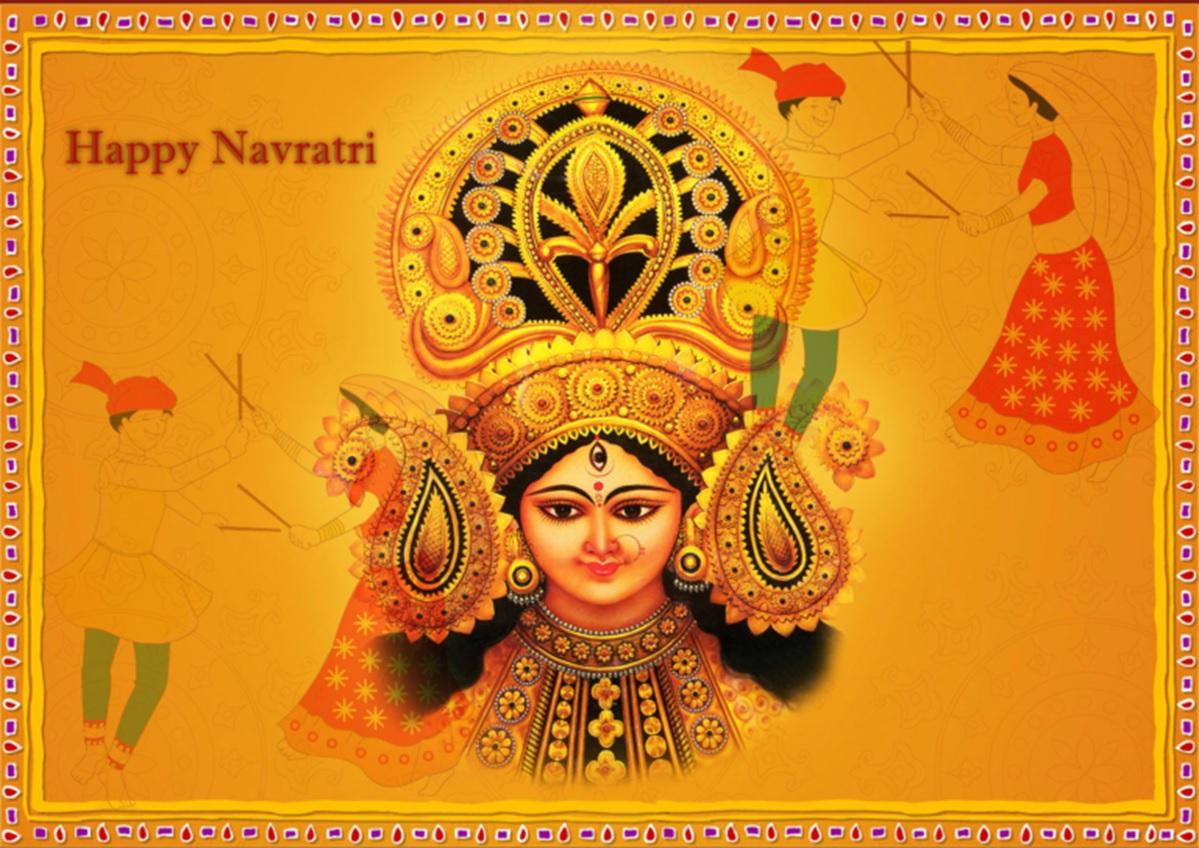 Happy Navaratri 2017 Image HD Wallpaper